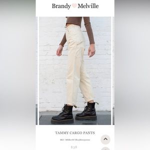 NWT brandy meville cargo pants tammy